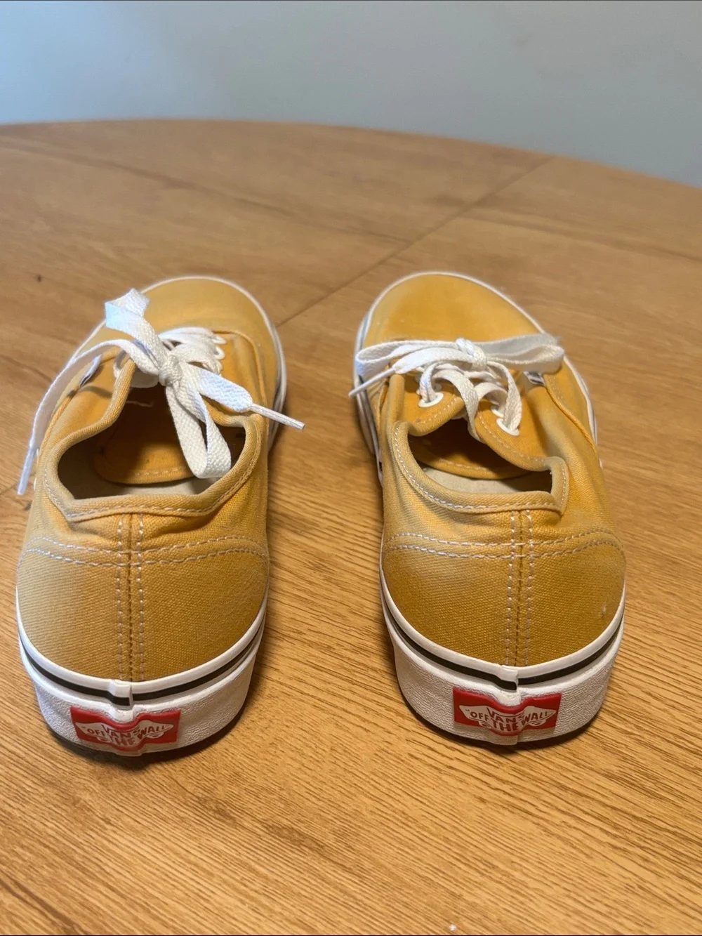 Vans Women’s Low-Top Canvas Sneakers in Yellow